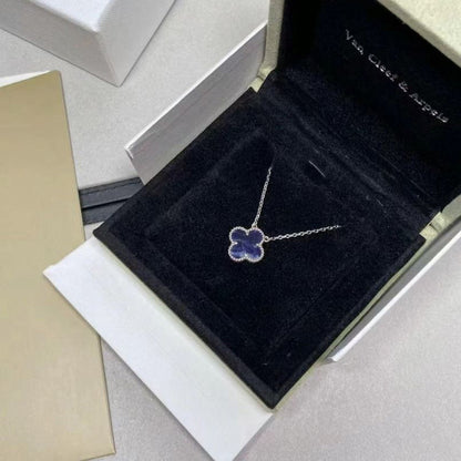 ¡®Moco¡¯CLOVER 15MM PIETERSITE NECKLACE SILVER