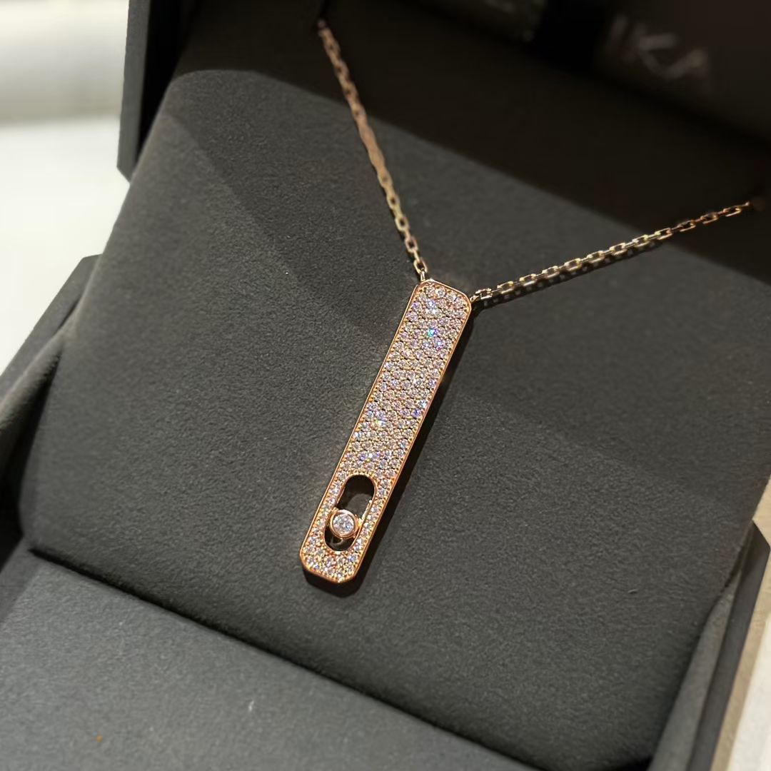 [ Moco ]MY FIRST DIAMOND PAVED NECKLACE