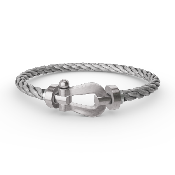 ¡®Moco¡¯FORCE LARGE HORSESHOE NO DIAMOND BRACELET SILVER
