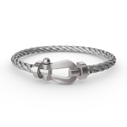 ¡®Moco¡¯FORCE LARGE HORSESHOE NO DIAMOND BRACELET SILVER