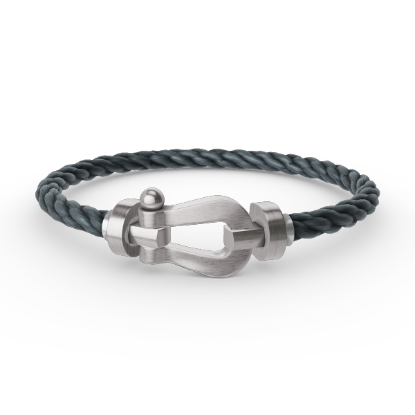 ¡®Moco¡¯FORCE LARGE HORSESHOE NO DIAMOND BRACELET SILVER