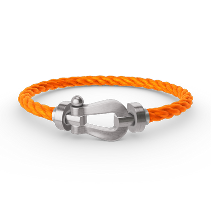 ¡®Moco¡¯FORCE LARGE HORSESHOE NO DIAMOND BRACELET SILVER