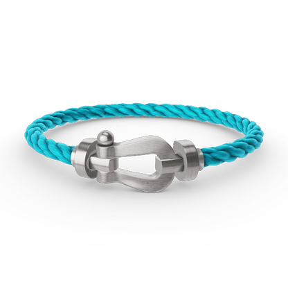 ¡®Moco¡¯FORCE LARGE HORSESHOE NO DIAMOND BRACELET SILVER