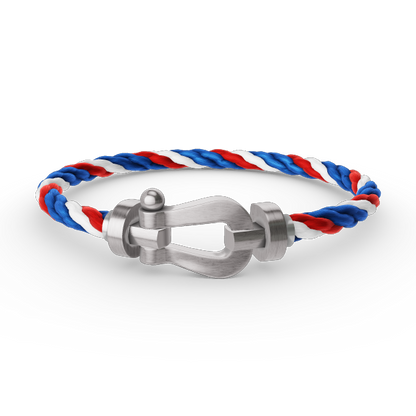 ¡®Moco¡¯FORCE LARGE HORSESHOE NO DIAMOND BRACELET SILVER