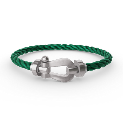 ¡®Moco¡¯FORCE LARGE HORSESHOE NO DIAMOND BRACELET SILVER