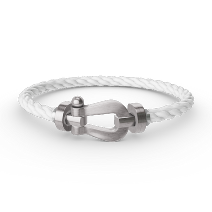 ¡®Moco¡¯FORCE LARGE HORSESHOE NO DIAMOND BRACELET SILVER