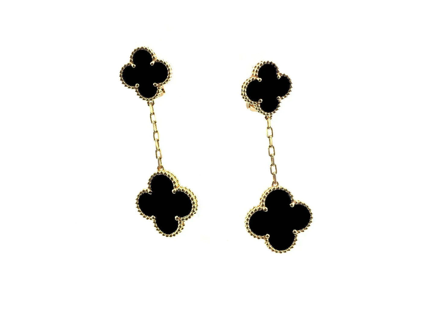 ¡®Moco¡¯CLOVER 2 MOTIFS  EARRINGS (MULTIPLE CHOICESC
